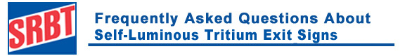 Self-Luminous Tritium Light Sources - FAQ